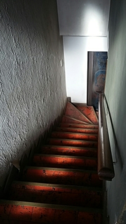 Stairs leading up to my bedroom