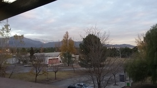 View from our classroom